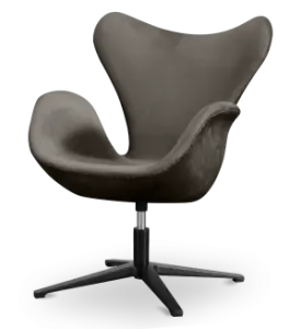 Sean Chair Zilver Grijs Velvet