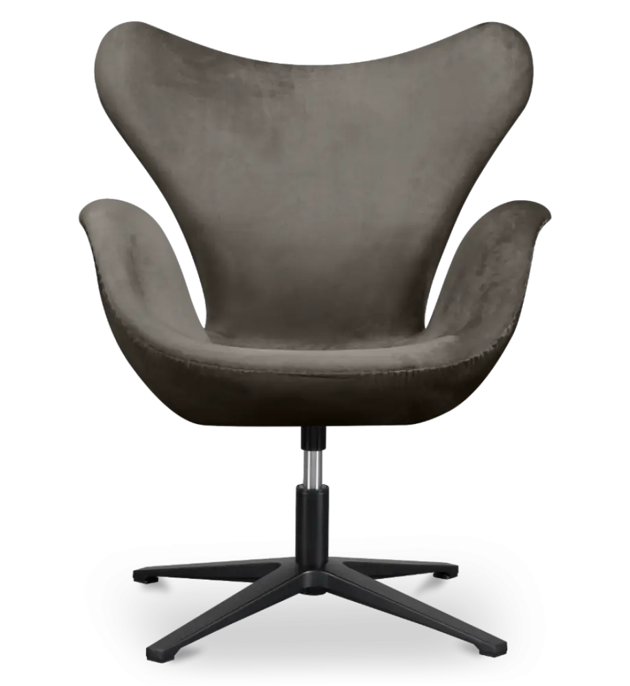 Sean Chair Zilver Grijs Velvet