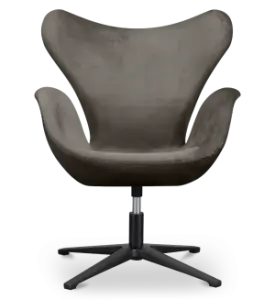Sean Chair Zilver Grijs Velvet
