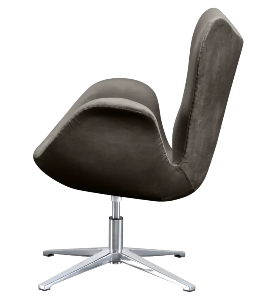 Sean Chair Zilver Grijs Velvet