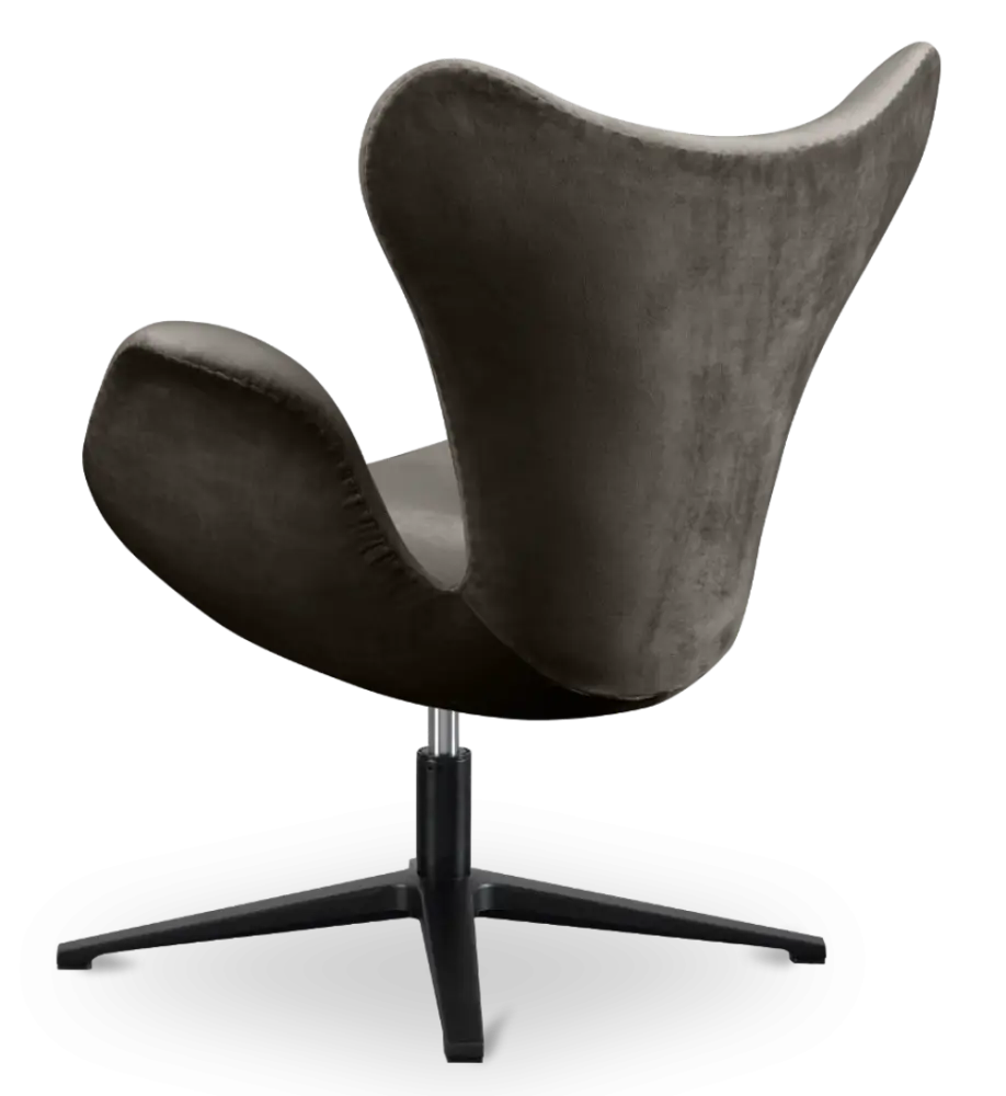 Sean Chair Zilver Grijs Velvet
