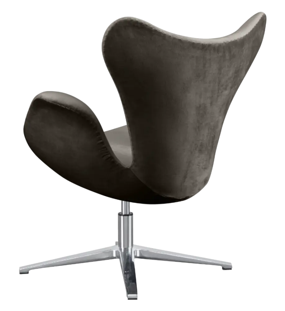 Sean Chair Zilver Grijs Velvet