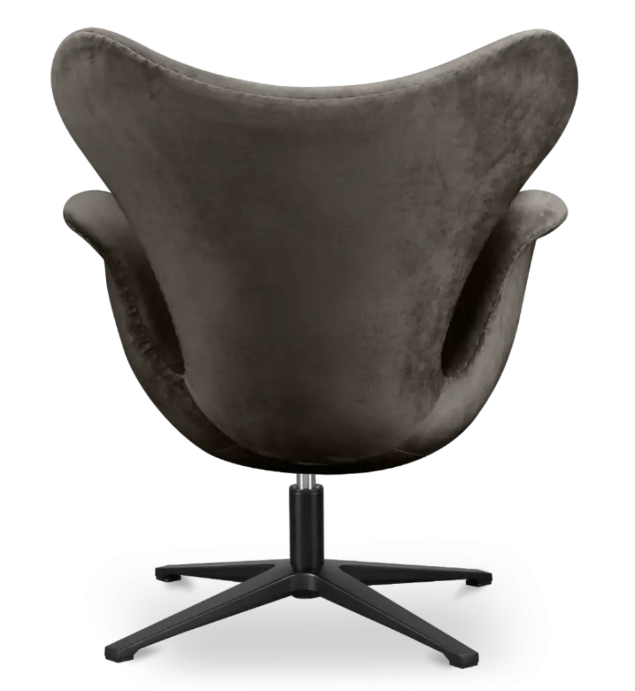 Sean Chair Zilver Grijs Velvet