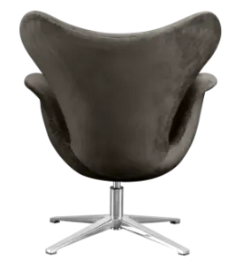 Sean Chair Zilver Grijs Velvet