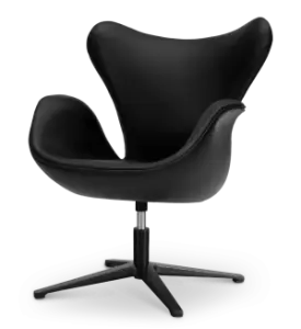 Sean Chair Zwart Leer