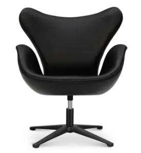 Sean Chair Zwart Leer