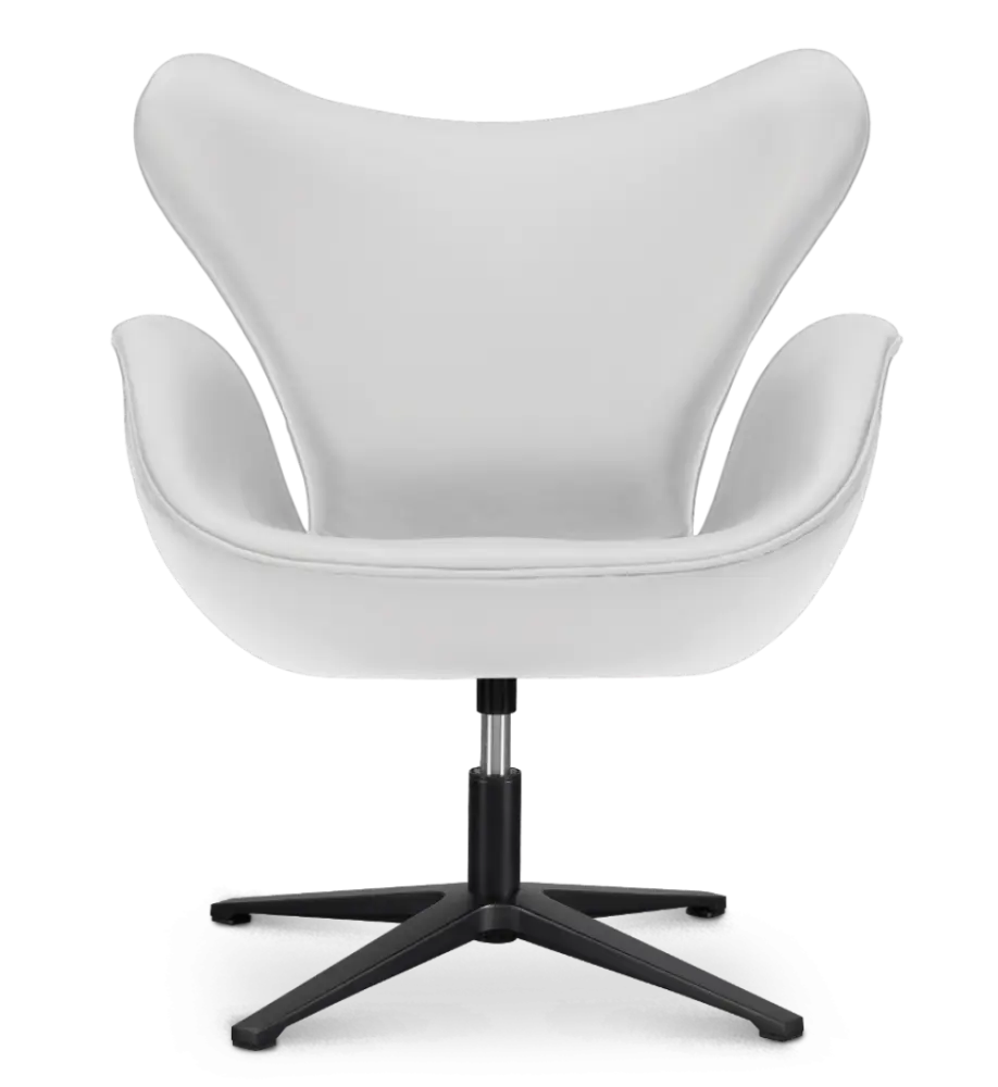 Sean Chair Wit Leer