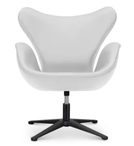 Sean Chair Wit Leer