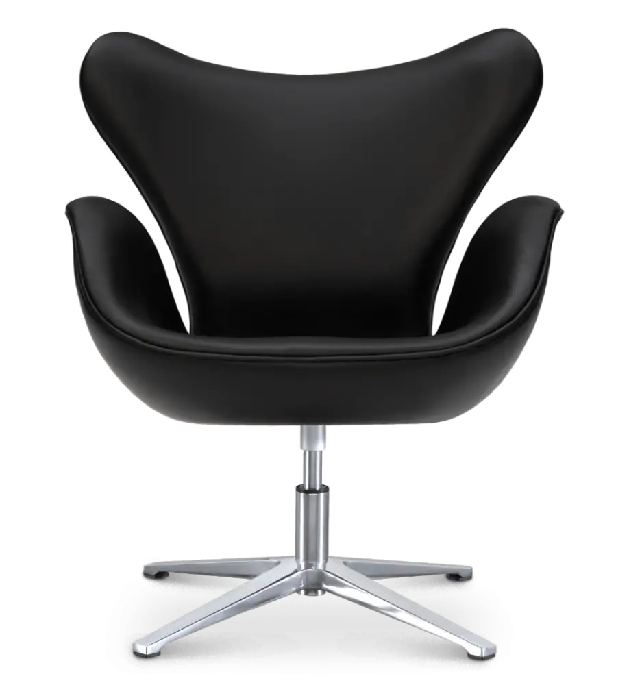 Sean Chair Zwart Leer