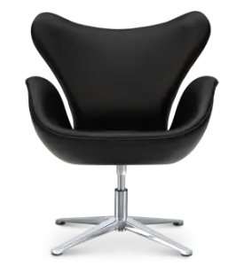 Sean Chair Zwart Leer