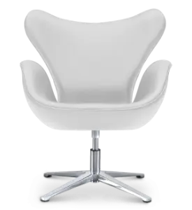 Sean Chair Wit Leer
