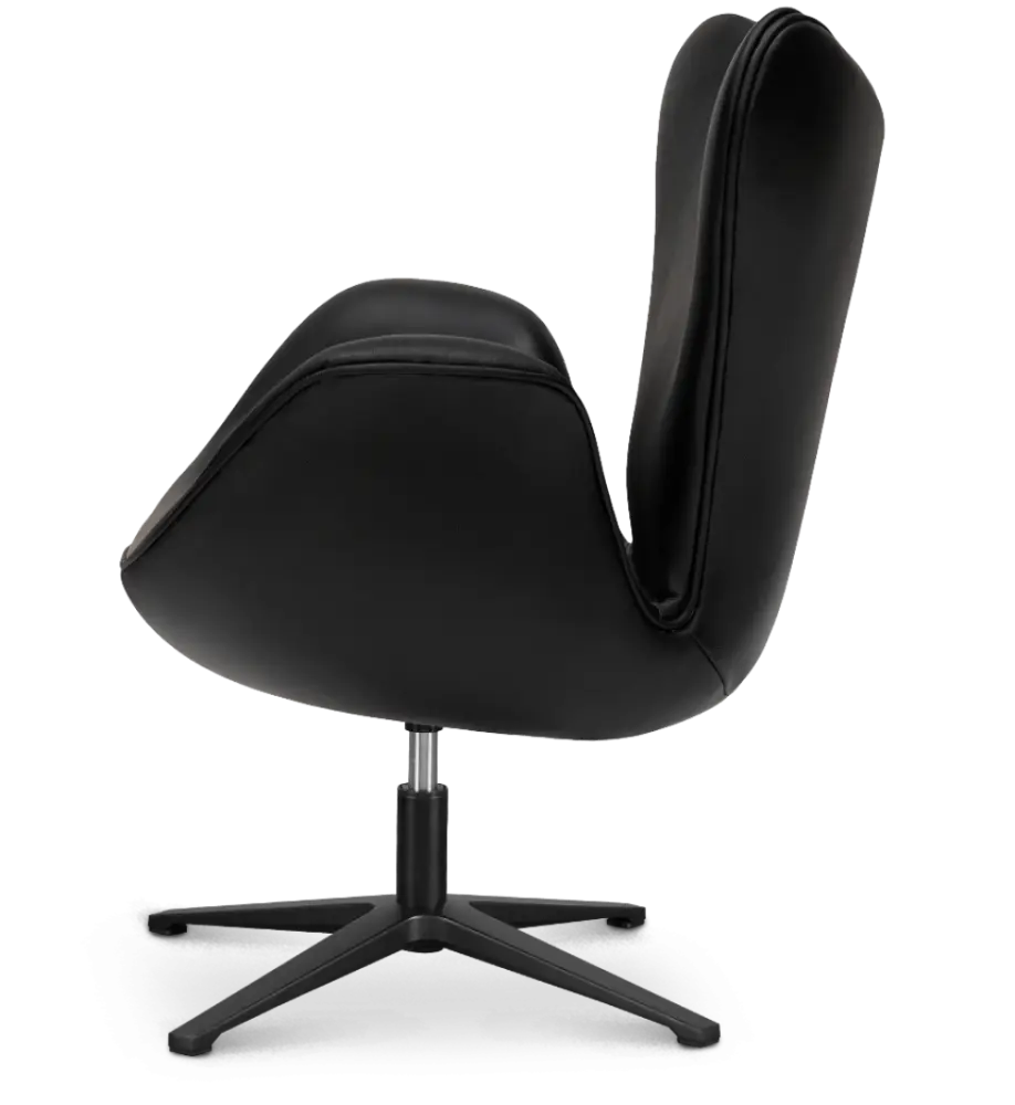 Sean Chair Zwart Leer