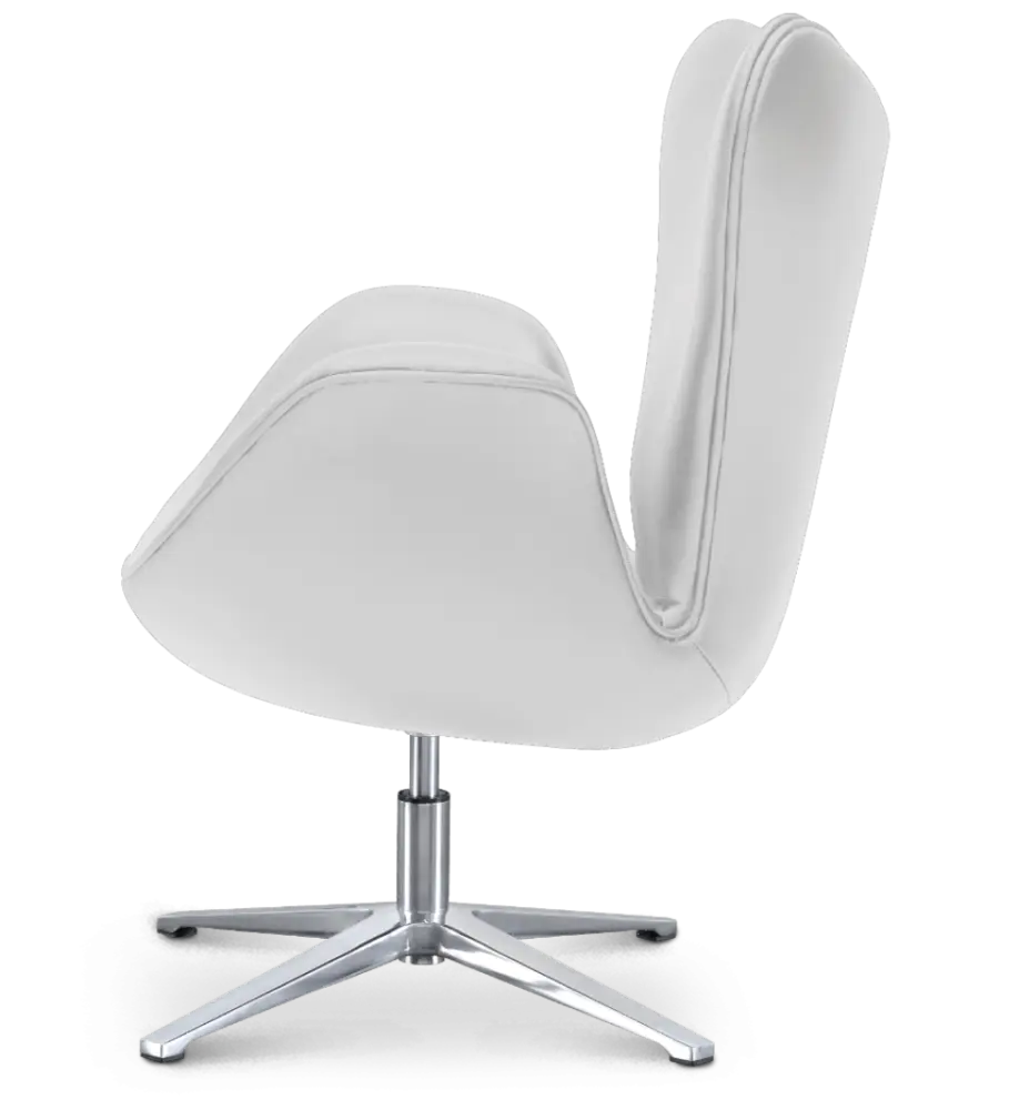 Sean Chair Wit Leer