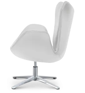 Sean Chair Wit Leer