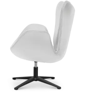 Sean Chair Wit Leer