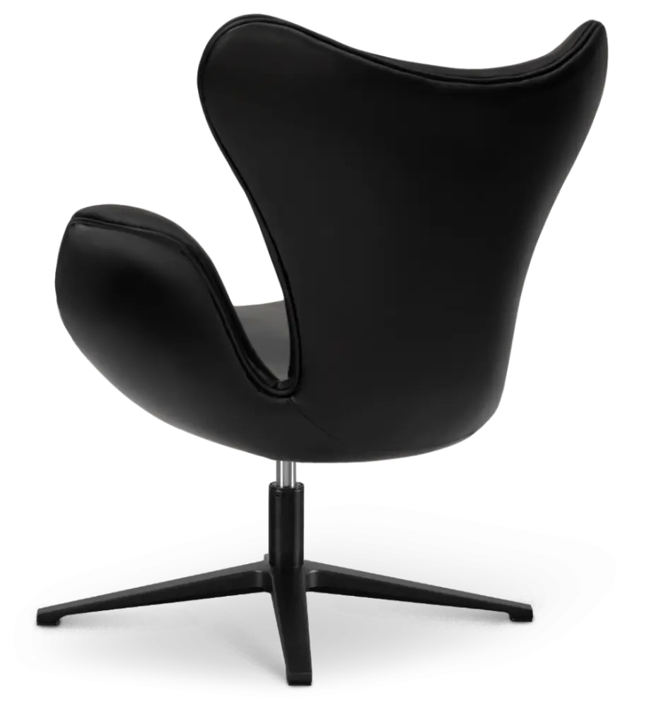 Sean Chair Zwart Leer