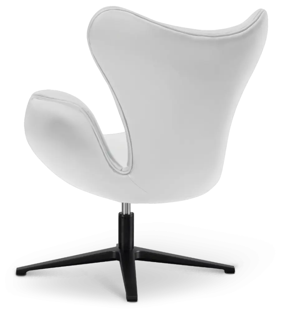 Sean Chair Wit Leer