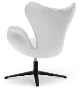 Sean Chair Wit Leer