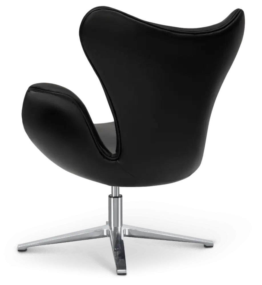 Sean Chair Zwart Leer