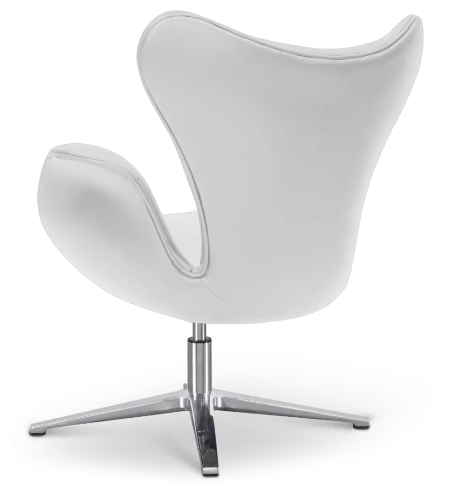 Sean Chair Wit Leer