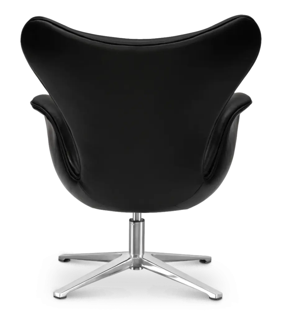 Sean Chair Zwart Leer