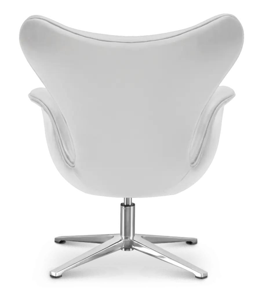 Sean Chair Wit Leer