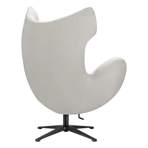 Flag Chair Wit Teddy Boucle