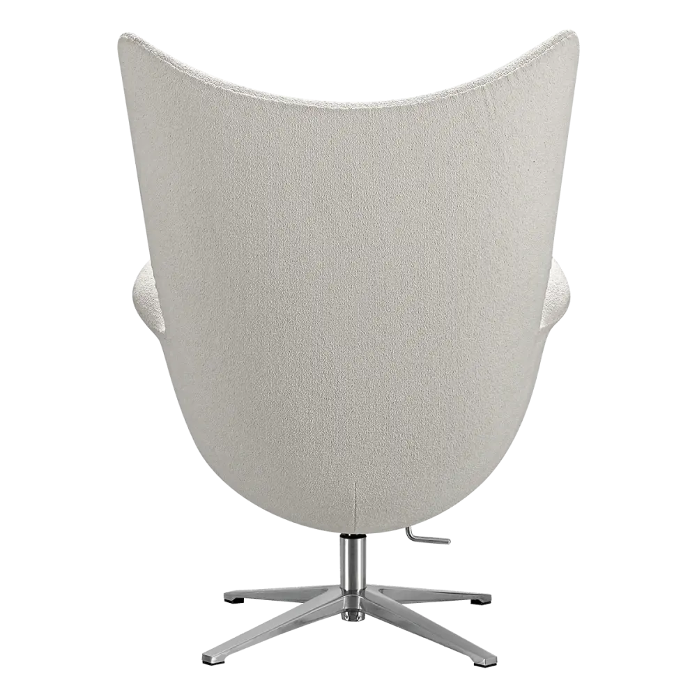 Flag Chair Wit Teddy Boucle