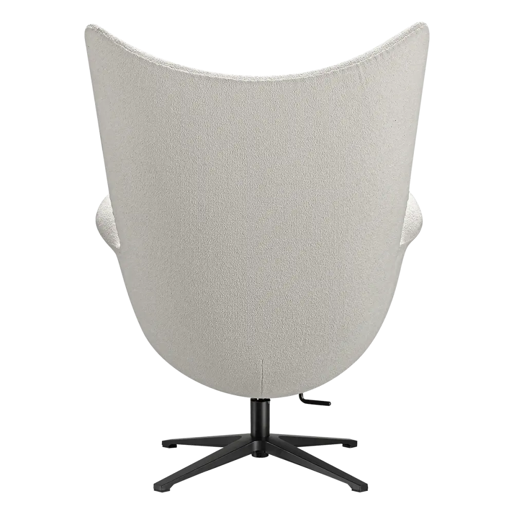 Flag Chair Wit Teddy Boucle