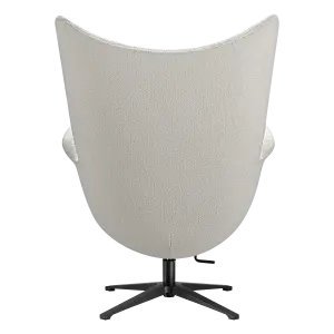 Flag Chair Wit Teddy Boucle