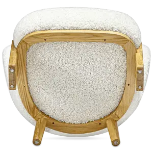 Little Kita Fauteuil Wit | Essen Pootjes