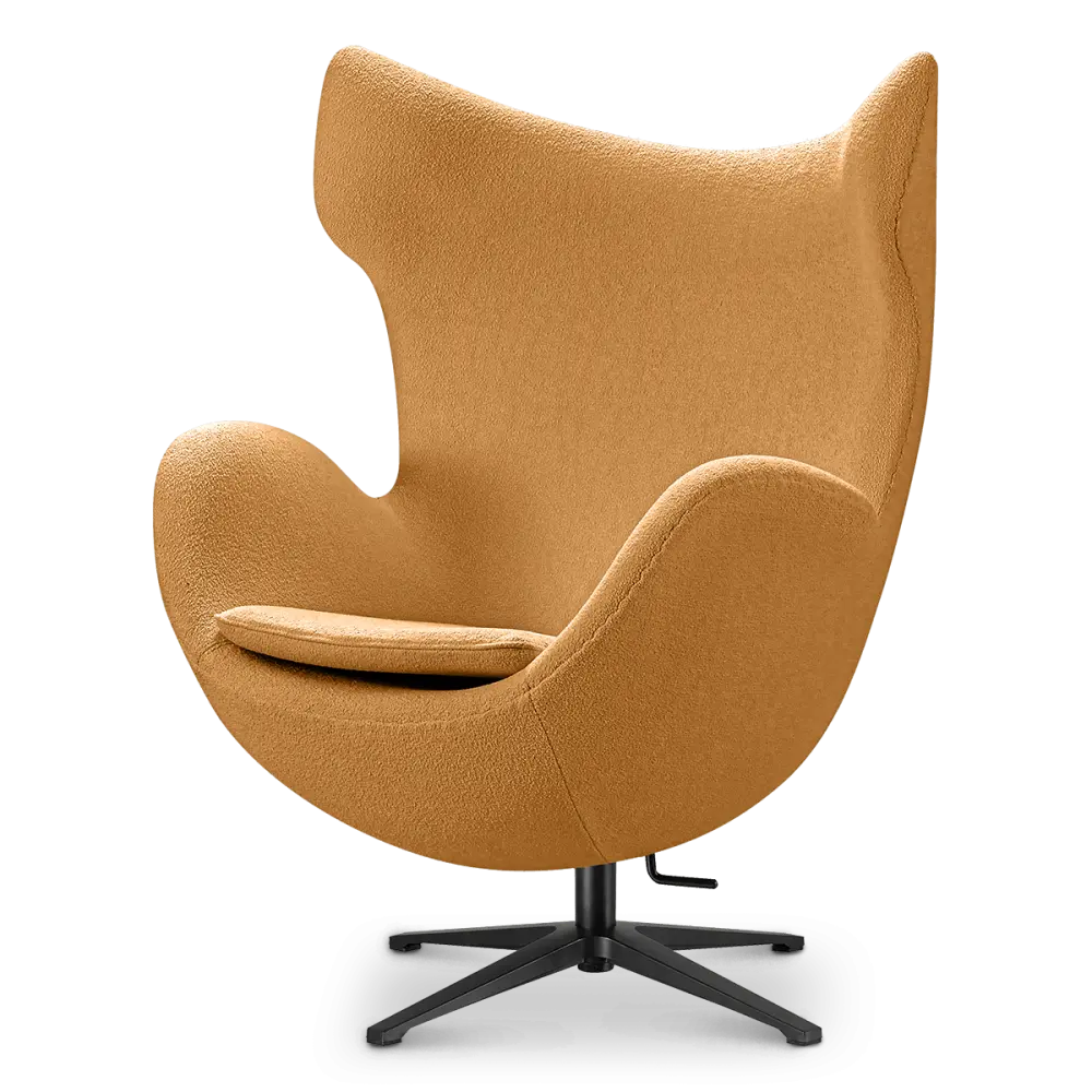 Flag Chair Bruin Teddy Boucle