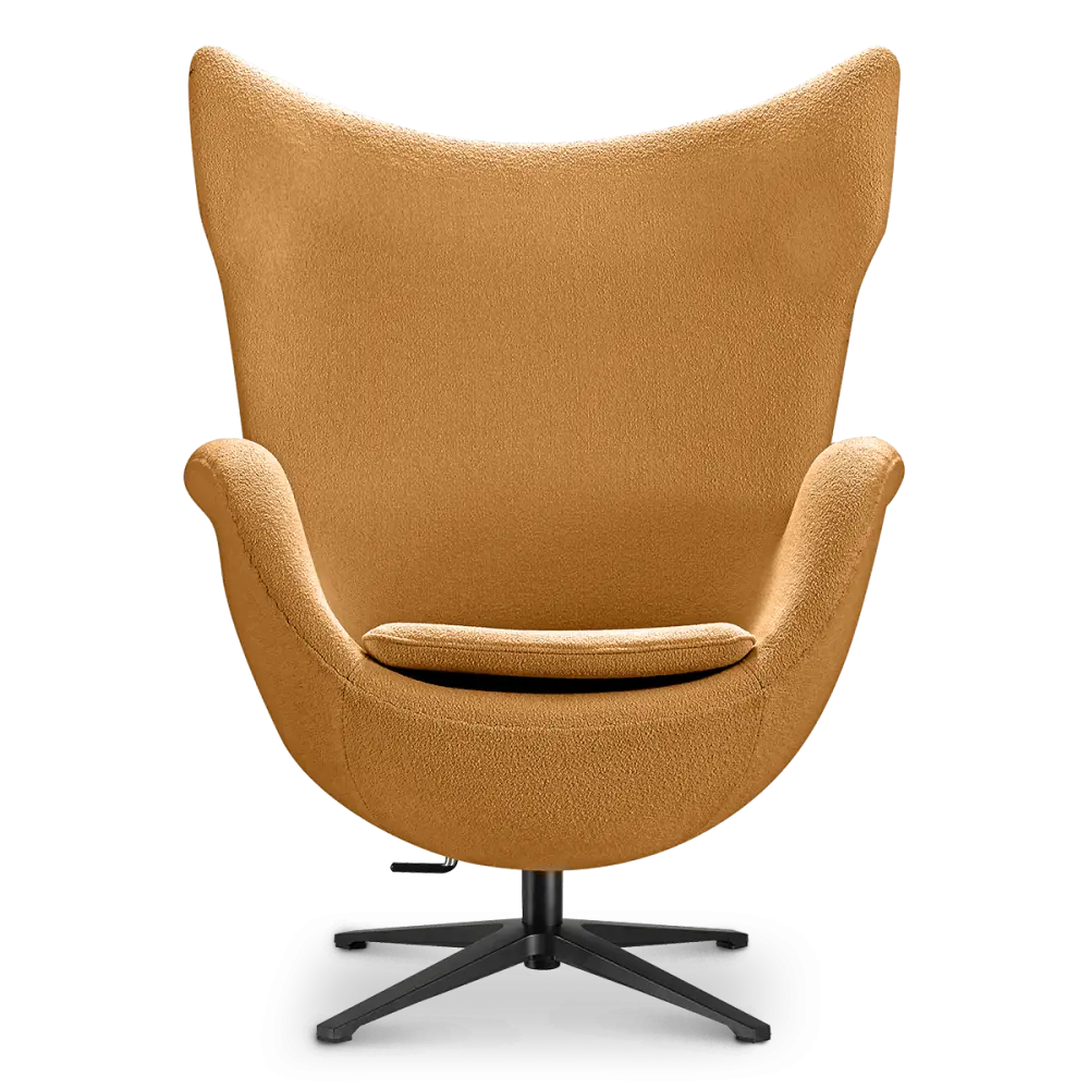 Flag Chair Bruin Teddy Boucle