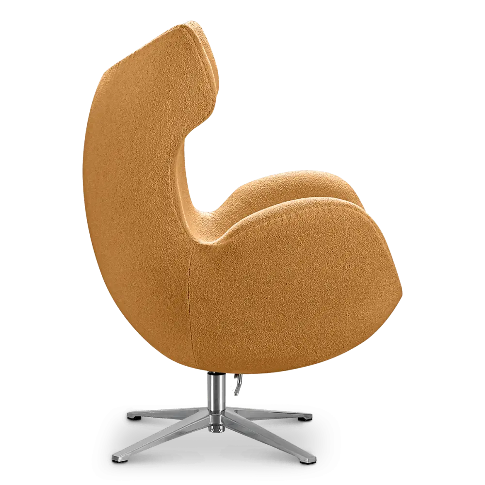 Flag Chair Bruin Teddy Boucle