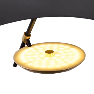 Hanglamp Gulf | Mat Zwart / Goud