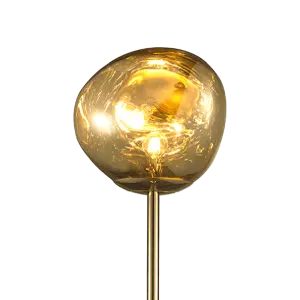 Vloerlamp Blobby | Goud