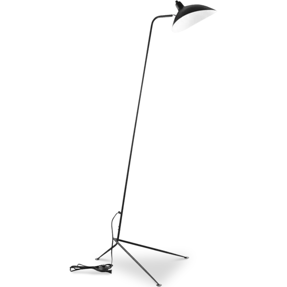 Vloerlamp Blackwidow | Zwart
