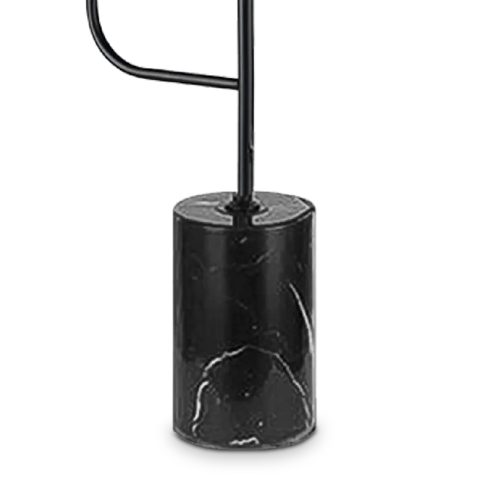 Vloerlamp Marm | Zwart