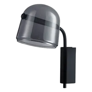 Wandlamp Smoky | Smoky Zwart