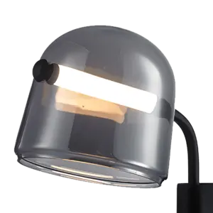 Wandlamp Smoky | Smoky Zwart