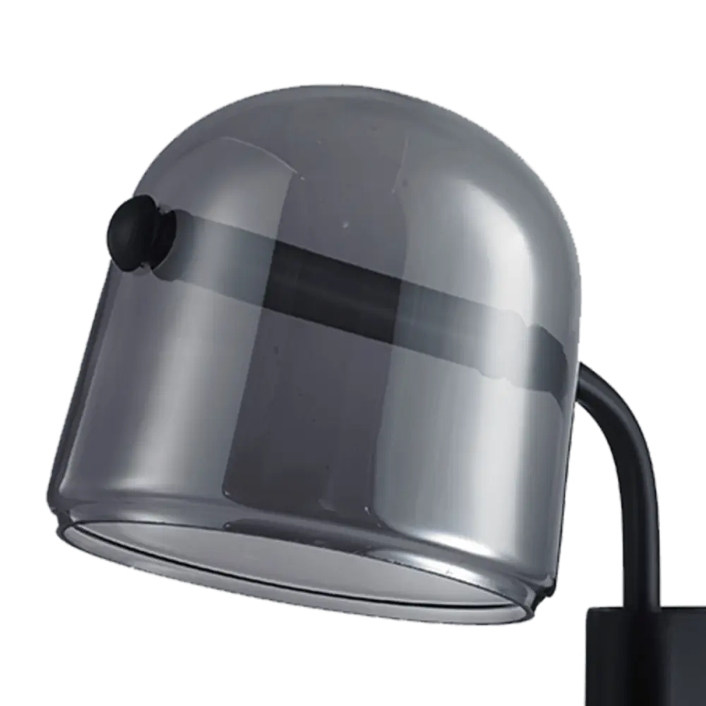 Wandlamp Smoky | Smoky Zwart