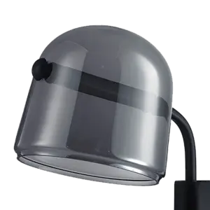 Wandlamp Smoky | Smoky Zwart