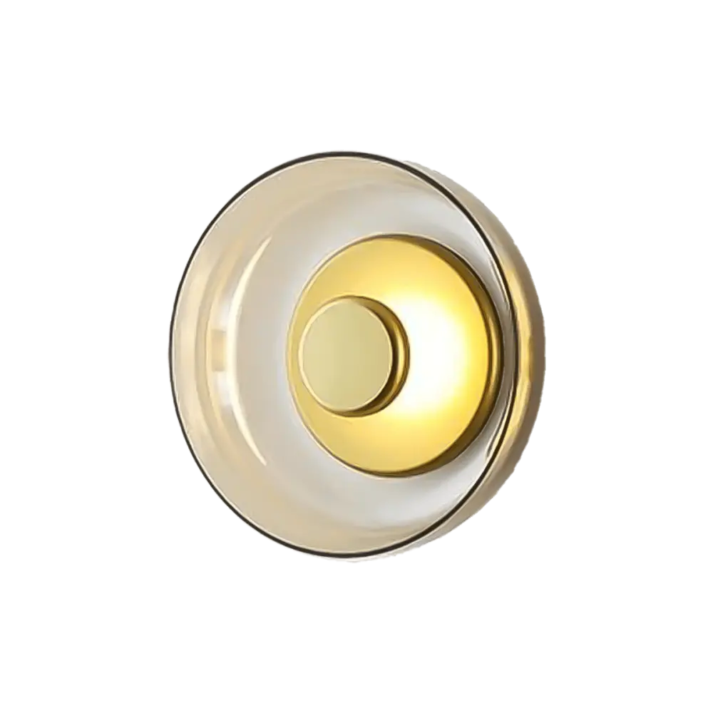 Wandlamp Amber | Goud Amber