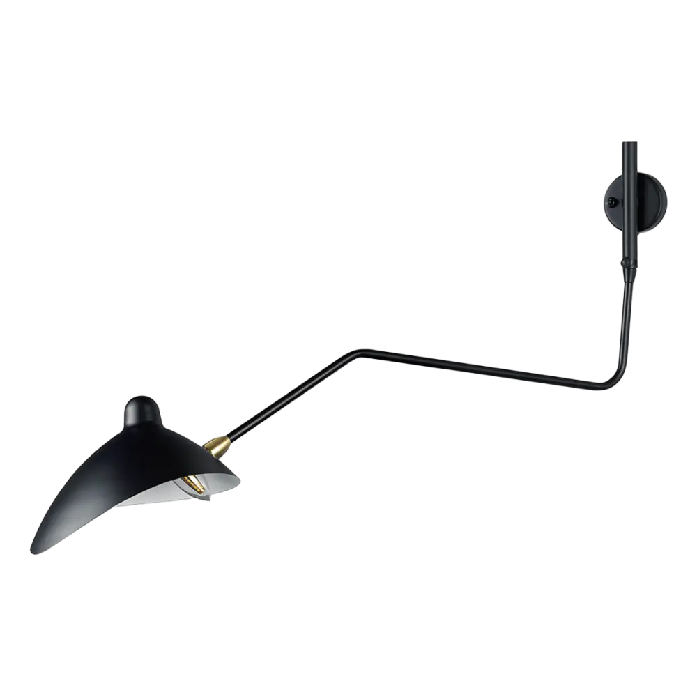 Wandlamp Blackwidow | Zwart