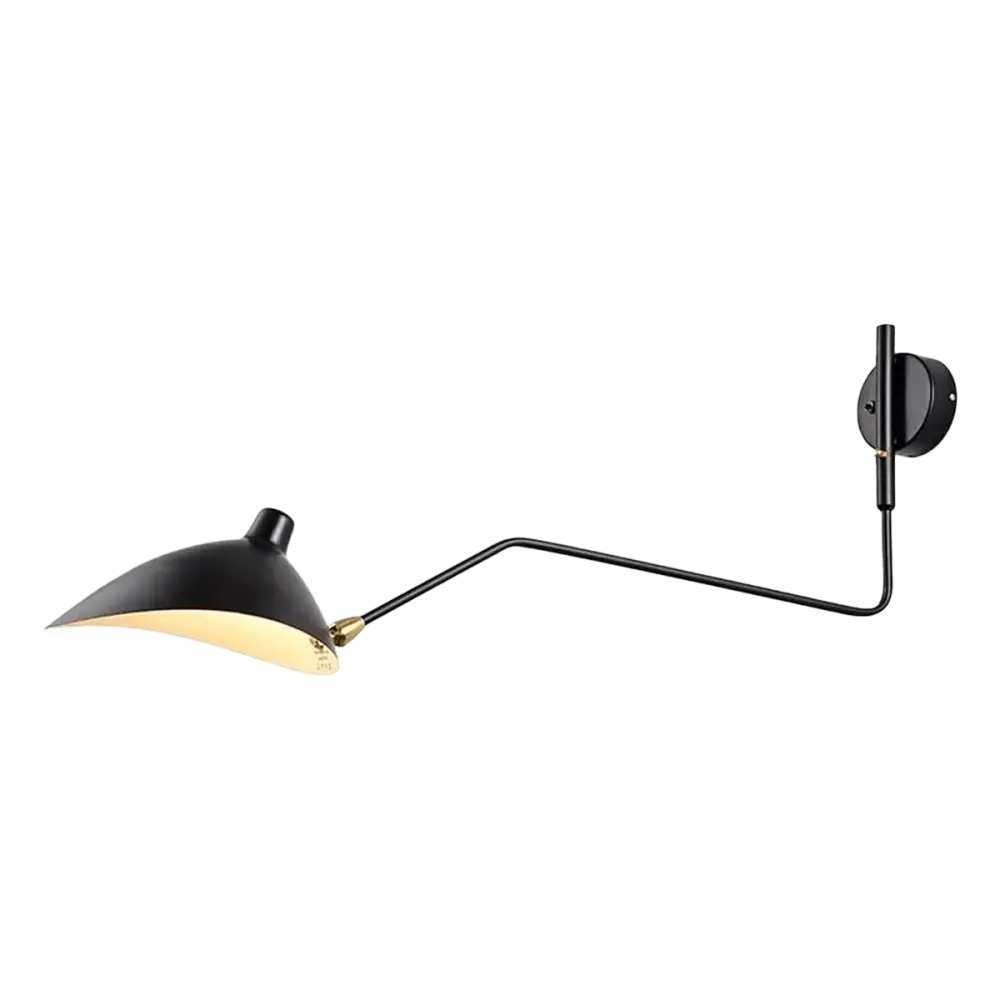 Wandlamp Blackwidow | Zwart