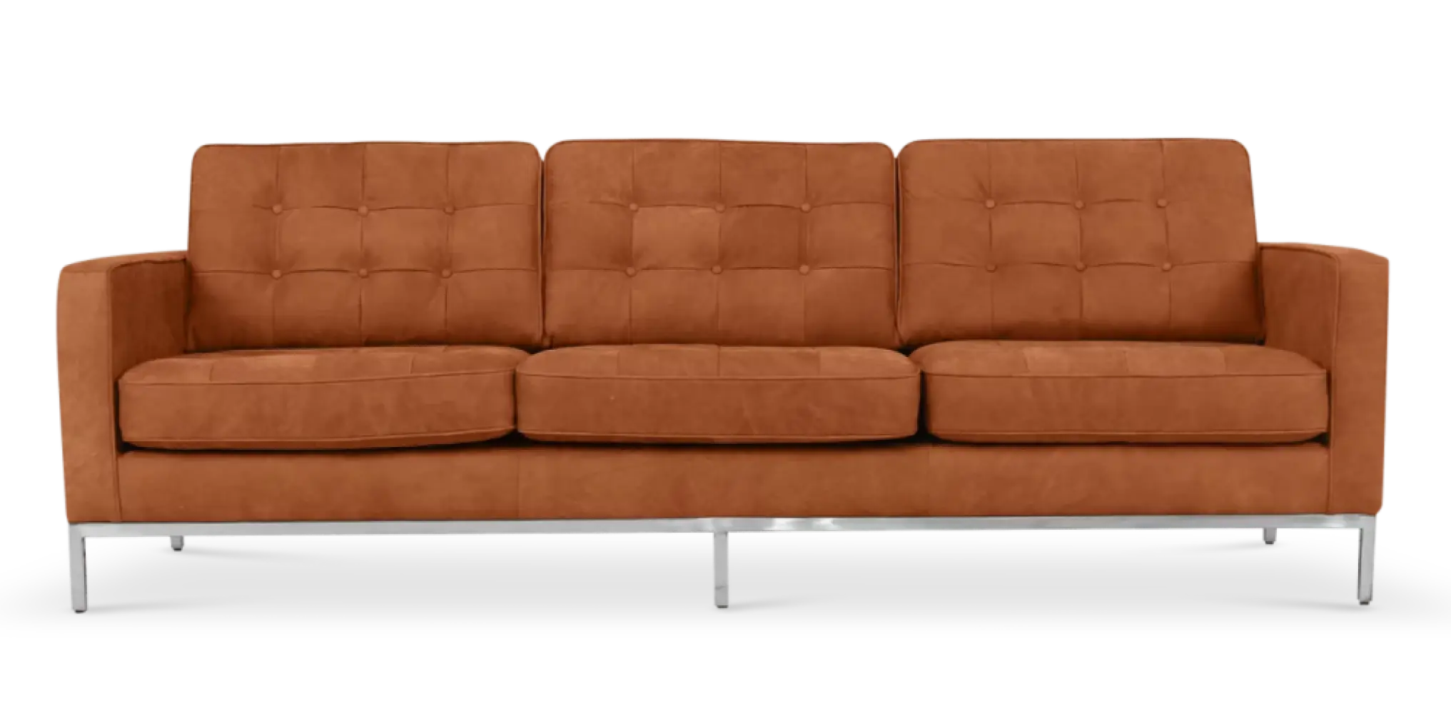 Italo Drie Zits Vintage Cognac Leer