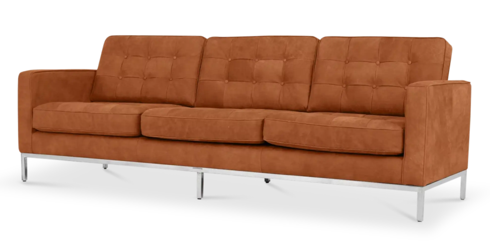Italo Drie Zits Vintage Cognac Leer