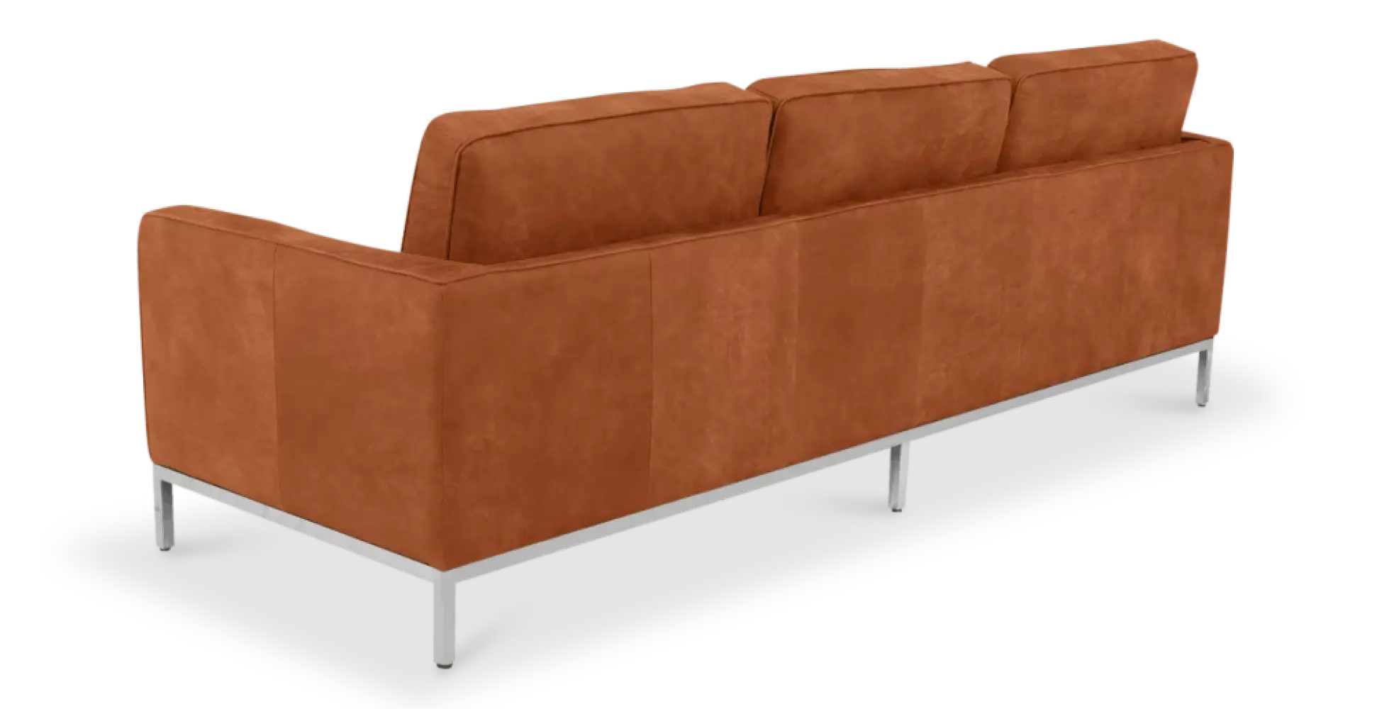 Italo Drie Zits Vintage Cognac Leer