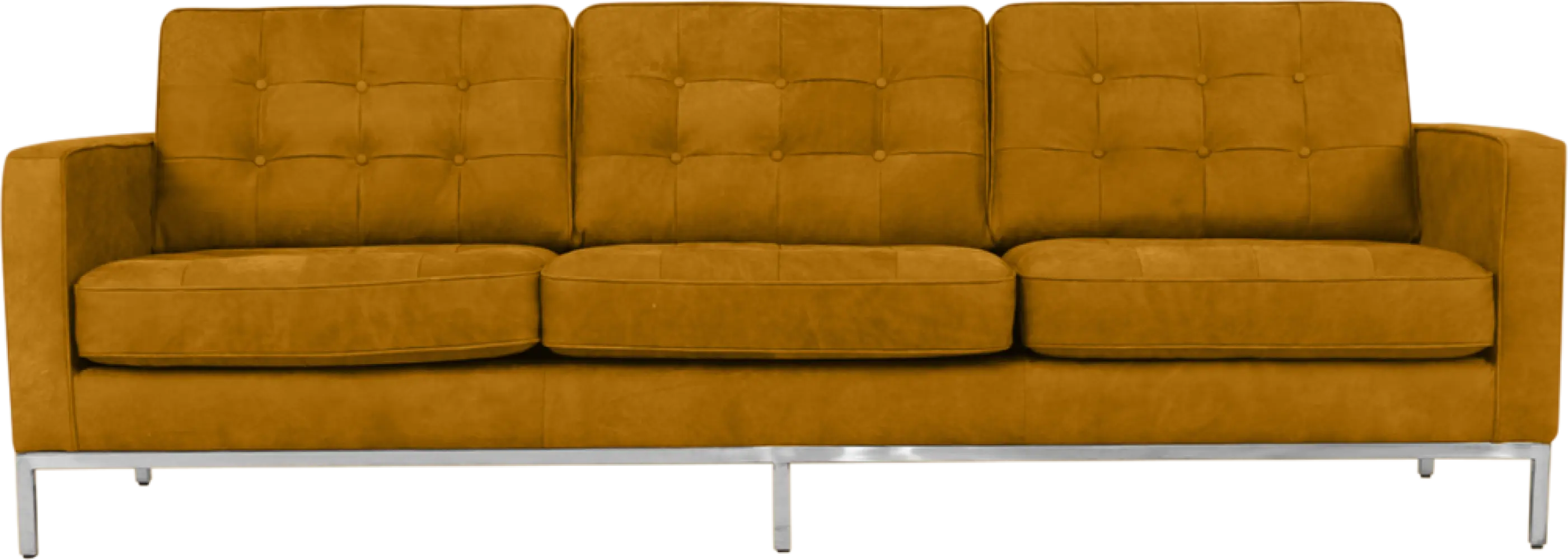 Italo Drie Zits Okergold Velvet