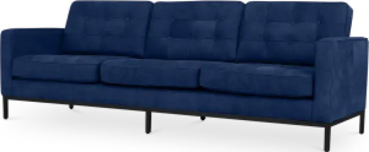 Italo Drie Zits Kings Blue Velvet